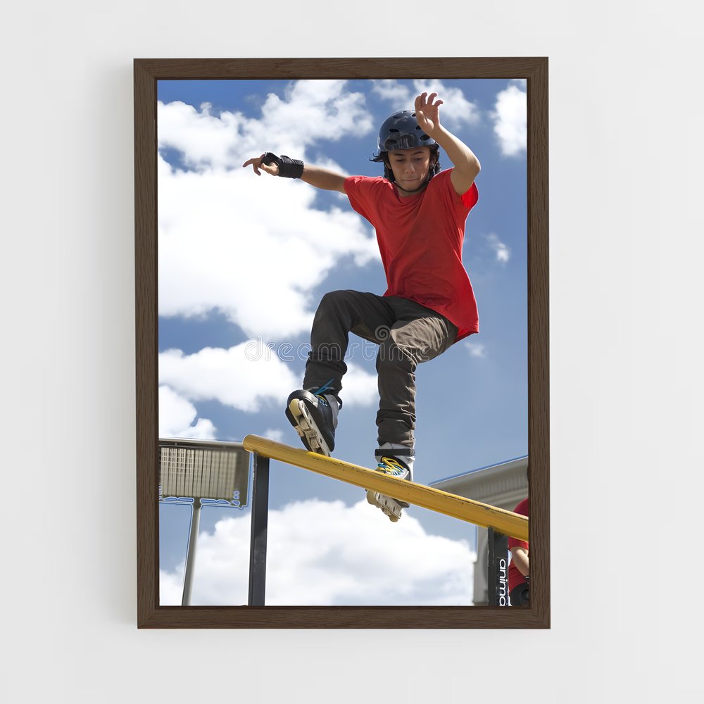 Poster Skatepark Thrills – affiche Rollerblade (vue 5)